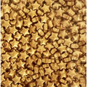 Star Sprinkles - Gold 7mm